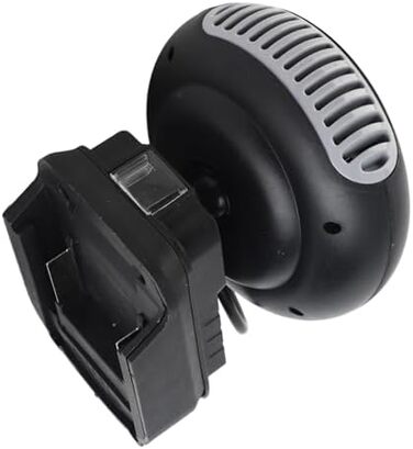 Потужний електричний вентилятор-обігрівач WALFRONT на батарейках для невеликих приміщень 170 Вт для використання на робочому місці