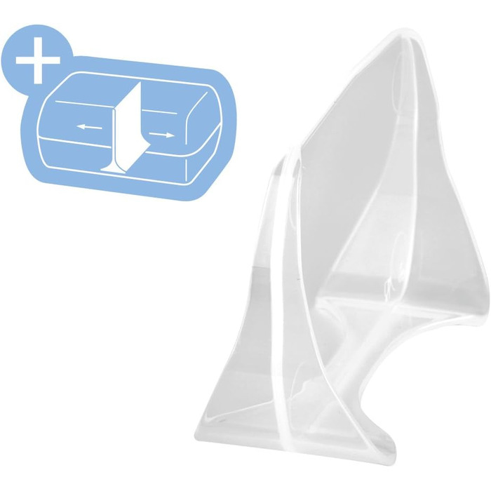 Ланчбокс Emsa Variabolo з роздільником, 2 відділення, 16x17 см, Футбольний дизайн, 516991