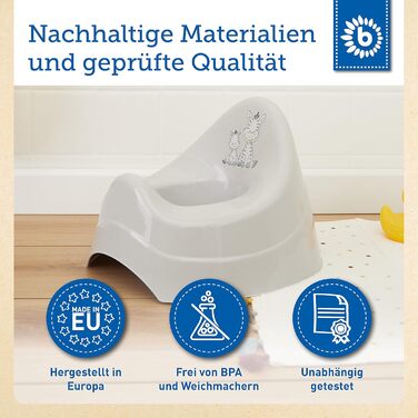 Горщик Bieco з музикою Горщик для дітей від 1 року Дитячий туалет Туалет для привчання до горщика Горщик Дитячий горщик для дітей