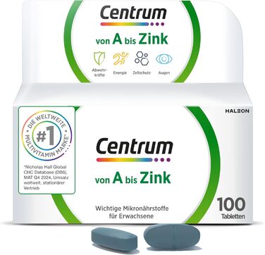 Мультивітаміни Centrum Від А до Цинку (100 таблеток)