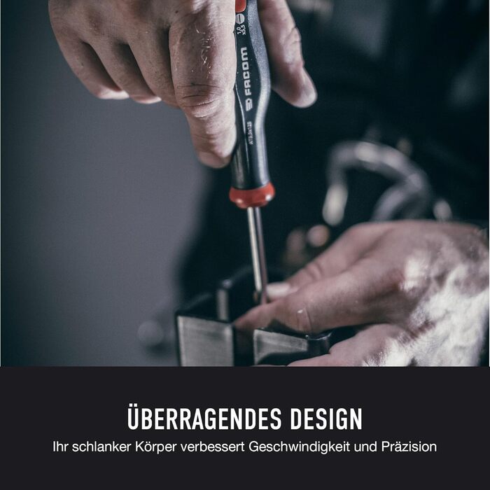 Набір викруток FACOM PROTWIST, 10 предметів, ATW.J10PB. Стандартні викрутки, 10 шт. з круглим та шестигранним жалом