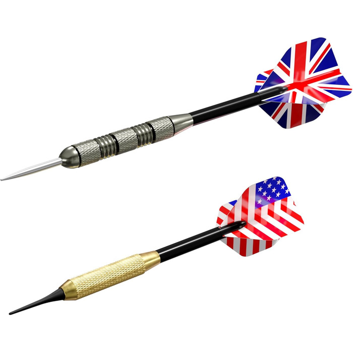 Мішень для дартсу Carromco Superplay, сталевий дартс, сизалевий дартс з 3 сталевими та 3 м&39якими дартс, міцне металеве кільце з номером, стріли для дартсу, набір дартс, гра в дартс, турнірний розмір