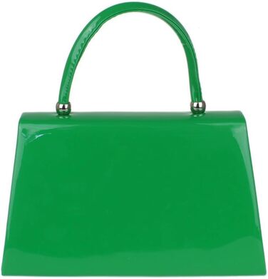 Жіночі сумочки-клатчі, твердий міні-валіза, зелений колір