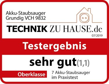 Акумуляторний ручний пилосос 2-в-1 GRUNDIG VCH 9832, 120 Вт