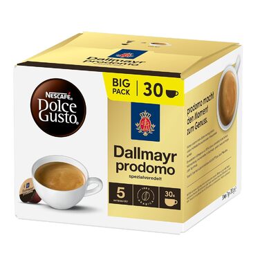 Кавові капсули NESCAF DOLCE GUSTO DALLMAYR prodomo, упаковка з 3 шт. (3 x 30 капсул)