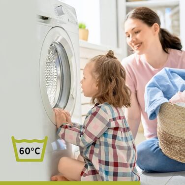 Подушка VITAPUR для дітей раннього віку, 40 x 60 см, 100 натуральна бавовна, м'яка, регульована по висоті, можна прати, гіпоалерге