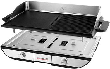 Дизайнерський настільний гриль Advanced Pro BBQ - Електричний настільний гриль 2300 Вт 1500 см велика поверхня гриля - Легке очище