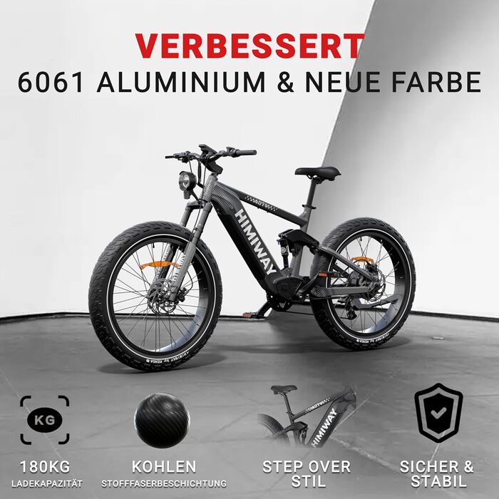 Акумулятор Ananda mid-motor/48V 960Wh, трекінговий для педалювання/E-Mountainbike, 27.5'X2.4'/26'4.8'/26'4.5', 80KM/128KM, 120Nm/80Nm D7(оновлення Cobra King), 7 Pro/D7 Ebike City Pedelec/Electric Fatbike, 48V 720Wh LG