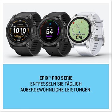 Розумний годинник для різних видів спорту з блискучим 1,4-дюймовим AMOLED-дисплеєм та сенсорним керуванням за допомогою кнопок. Топографічні карти, 60 спортивних програм, Garmin Music, Garmin Pay, до 31 дня роботи від акумулятора., 51mm GPS-