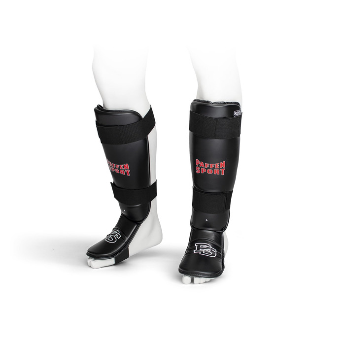 Захисні накладки на гомілки та підйоми PAFFEN SPORT Thai Star ефективні захистні накладки для тренувань з муай-тай, кікбоксингу, К1, ММА та суміжних бойових мистецтв. Чорний колір M