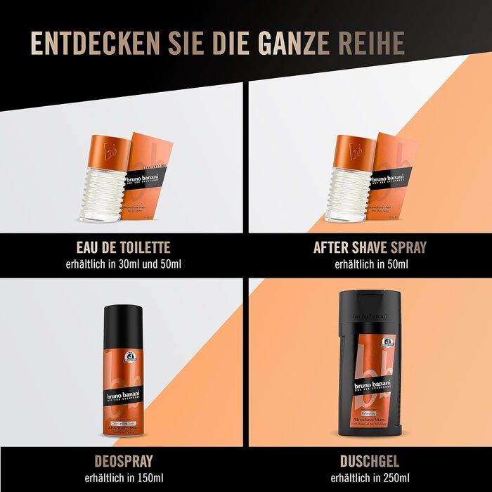 Туалетна вода bruno banani Absolute Man (50 мл)