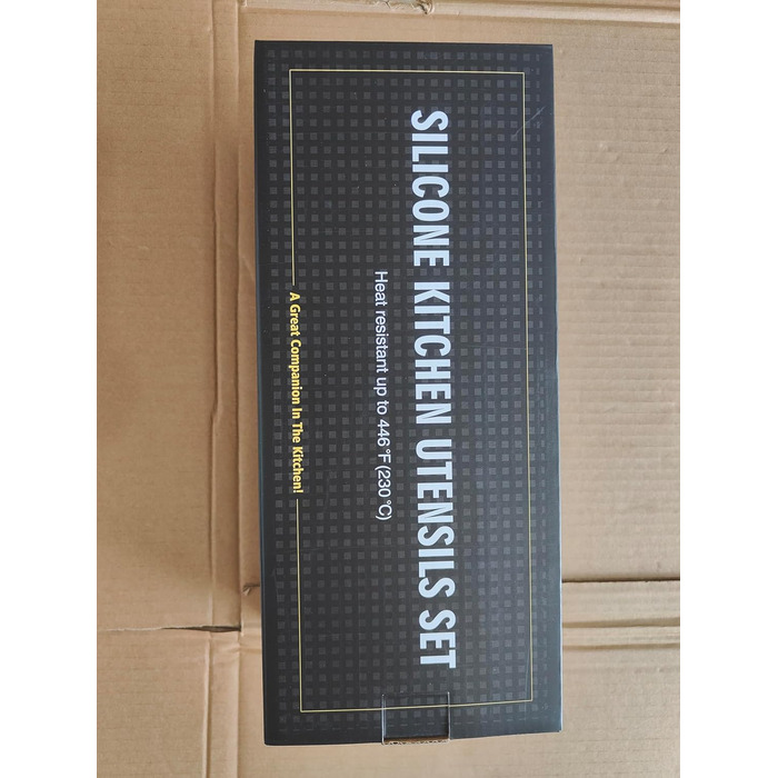 Набір кухонного посуду Wildone, 22 шт. и, повністю силіконовий, термостійкий, антипригарний, без бісфенолу А, шпатель, ложка, щипц