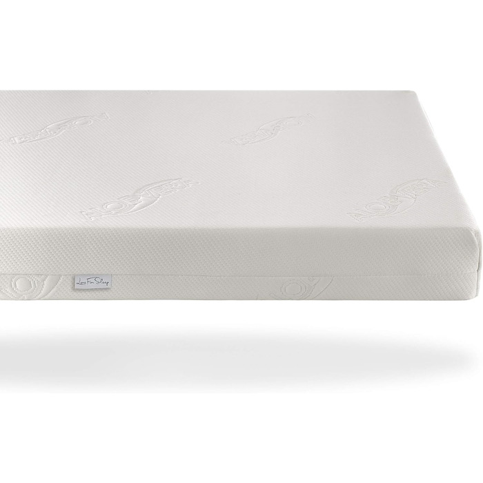 Дитяче ліжко Jacob, біле, з шухлядою, 120 x 60 см, включаючи матрац та чохол, дерев&39яні захисні поручні, захисний чохол