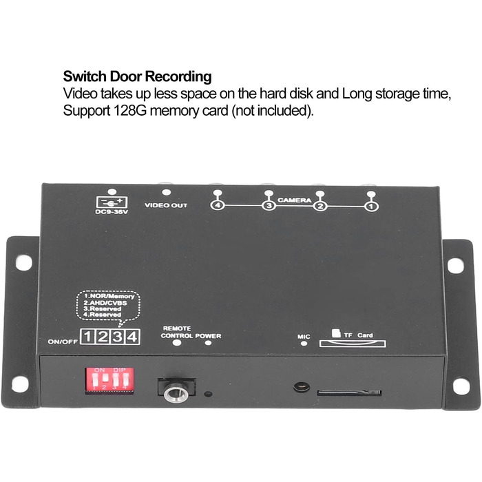 Цифровий відеореєстратор для транспортних засобів, комплект автомобільного відеореєстратора, мобільний цифровий відеореєстратор 4-