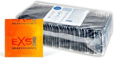 Презервативи із затримкою З натуральним латексом та силіконовим мастилом Веганські 144 шт. и (1 упаковка)