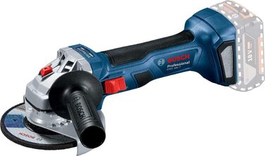 Акумуляторна кутова шліфувальна машина Bosch Professional 18V System GWS 18V-7 (у комплекті диск діаметром 115 мм, захисний кожух,