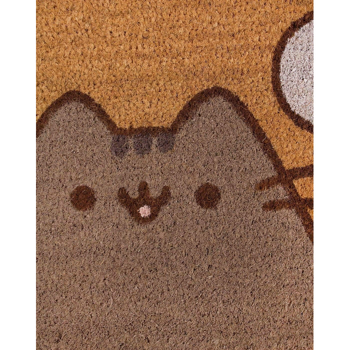 Килимок для дверей Pusheen The Cat Says Hello 40 x 60 x 1,3 см Один розмір 40 x 60 см (прямокутний) рожевий