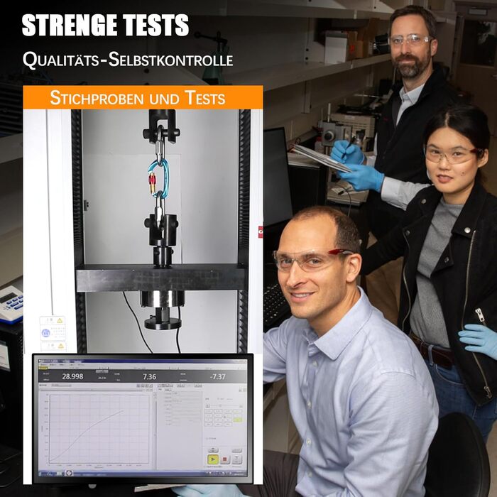 Міцний карабін із замком, сертифікований UIAA, 25 кН (близько 5620 фунтів), автоматично блокувальний карабін D-подібної форми, затискач для скелелазіння, альпінізму, аеропортних робіт Grau-2