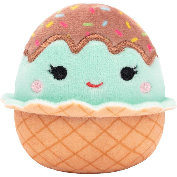 Мікрофігурки Squishmallows SQMM0009-6 шт., супервеликі міні-фігурки, 6,5 см Плюшеві фігурки Арчі, Родрі, Маріци, Майї, Бімбі, Люсі-Мей