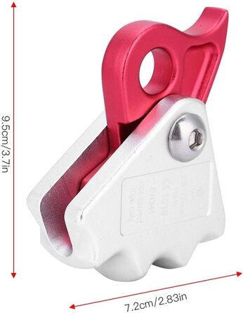 Спускний пристрій Climbing Stopper 15 KN з автоматичним гальмуванням, гальмо для мотузки, альпіністське спорядження для мотузки діаметром 9-12 мм