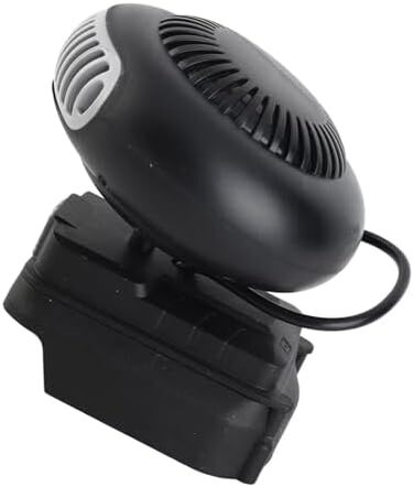 Потужний електричний вентилятор-обігрівач WALFRONT на батарейках для невеликих приміщень 170 Вт для використання на робочому місці