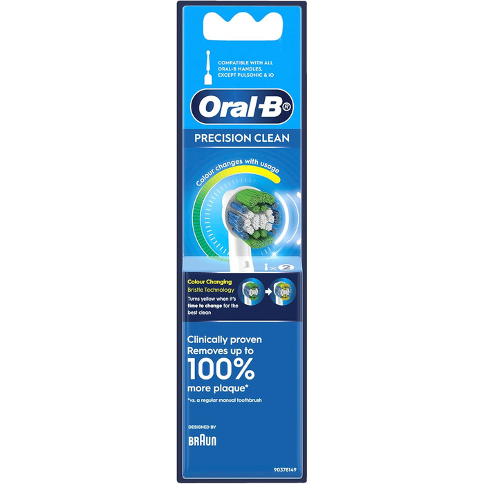 Щітки Braun Oral-B Precision Clean 2 (для всіх обертових зубних щіток фірми Oral-B)