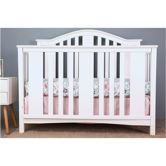 Комплект постільної білизни для дитячого ліжечка Baevellery, 3 предмети, м'яке дитяче ліжечко, візерунок жирафа, сірий