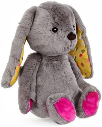 М'яка іграшка Кролик B. toys Супер Софт з довгими вухами, різнокольоровий, плюш
