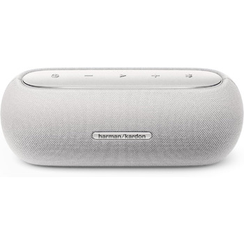 Колонка Harman Kardon Luna сірого кольору - Портативна, водонепроникна Bluetooth-колонка - До 12 годин роботи від акумулятора сіро