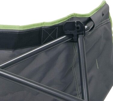 Крісло для кемпінгу 10T Jace Beechnut XXL Складаний стілець до 130 кг Стілець з підсклянником бічною кишенею