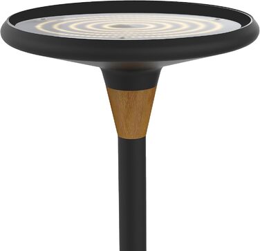Стеля-торшер Unilux Baly Bamboo LED з функцією димування, чорний бамбук