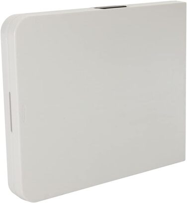 Прямокутний розкладний стіл Lifetime, білий, гранітний вигляд, 185 x 76 x 74 см (92105)