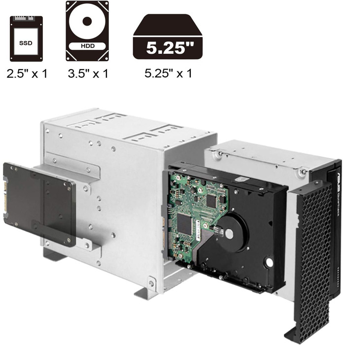 Стійковий серверний корпус, 240 мм моноблок, USB Type-C, замок Kensington, SST-RM42-502B, 42-502, 4U
