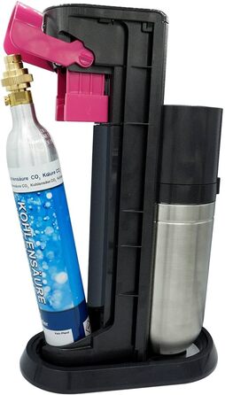 Швидкий адаптер для виробників CO2 газованої води DUO, Art, Terra, Gaia та Crystal 3.0 425 г 60-літровий алюмінієвий циліндр