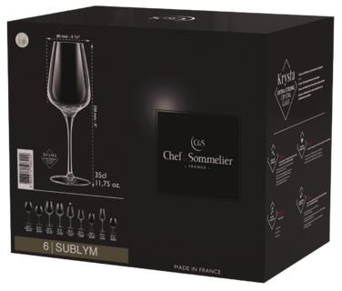 Набір келихів C&S Sublym (6 шт., 350 мл)