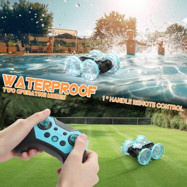 Автомобіль-амфібія Korffe Автомобіль на дистанційному керуванні від 4 5 6 7 8 9 років, різдвяні подарунки на день народження Хлопч