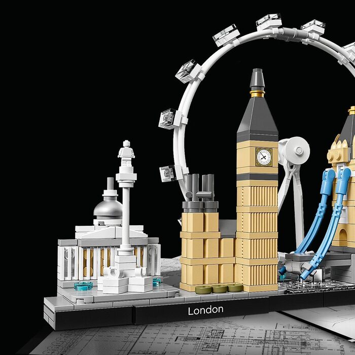 Конструктор LEGO Architecture, Горизонт Лондона, 468 деталей