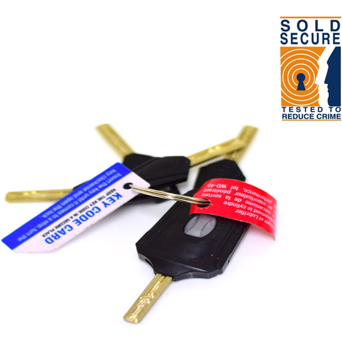 Велосипедний замок і трос OnGuard Pitbull DT 8005 (продається в кольорі Secure Gold)
