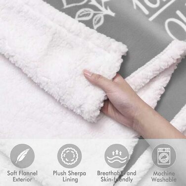 Подарунки для найкращих друзів, плед-обіймач з рукавами, подарунок на день народження найкращій подругі, подарунок для жінок, мами, дівчини, сестри, дружини, бабусі на Різдво, день народження, сірий