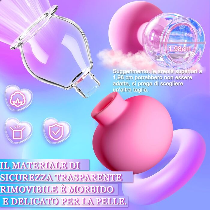 Вакуумний стимулятор сосків AAVIBE для жінок