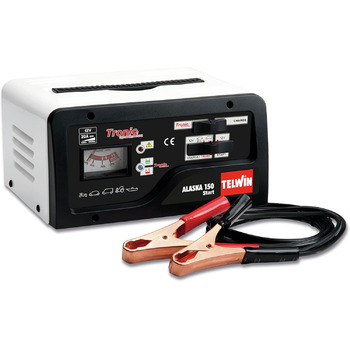 Автомобільний зарядний пристрій і стартер Telwin Elements ALASKA 150 START для акумуляторів 12 В, зарядний струм до 15 А, пусковий
