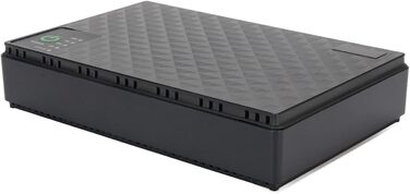 Джерело безперебійного живлення (UPS) 10400mAh USB 5V DC 5V 9V 12V POE 15V 24V, до 18W, для роутерів та модемів (Європейська вилка 85-265V)