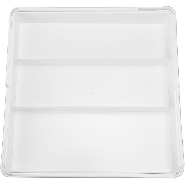 Роздільники для шухляд з ABS-пластику, універсальний органайзер для шухляд, простий дизайн для кухні, спальні та офісу - міцне сховище, проста організація, практичність для