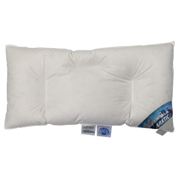 Подушка для сну на животі Arctic, 100 натуральний арктичний пух, м&39яка, що знімає тиск (40 x 80 см) від спеціалізованого магазину постільної білизни