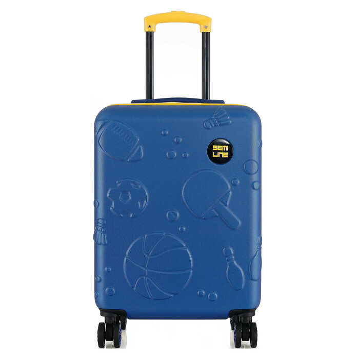 Валіза дитяча Semi Line 20' (S) Blue/Yellow (T5888-2)