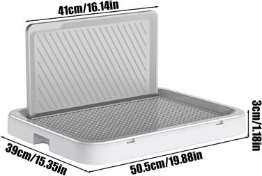 Туалет для дресирування собак, лоток для собак, критий туалет для собак з настінною опорою, для собак малого та середнього розміру