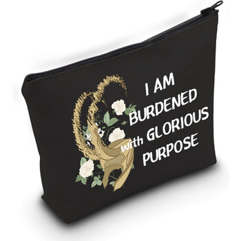 Косметичка з написом Я обтяжений славною метою, BL обтяжена