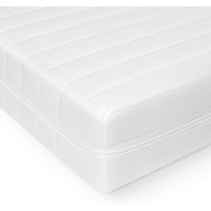 Ортопедичний 7-зонний матрац Mister Sandman 200x200 см H2 H3, матрац з холодної піни 200x200 см, Вироблено в Німеччині, висота 15 см, 200 x 200 см