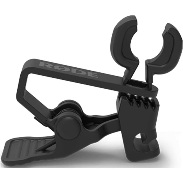 �DE Lavalier II Високоякісний затискний мікрофон для трансляцій, відеозапису, створення контенту та студійного використання (чорни