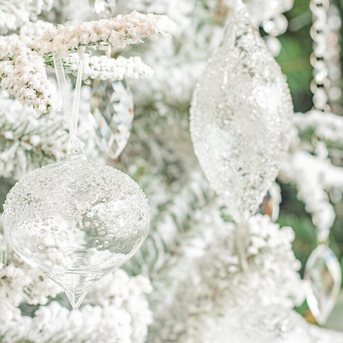 Різдвяні кульки для ялинки 8 шт KI Store